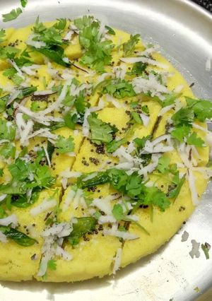 A picture of Dhokla !!.