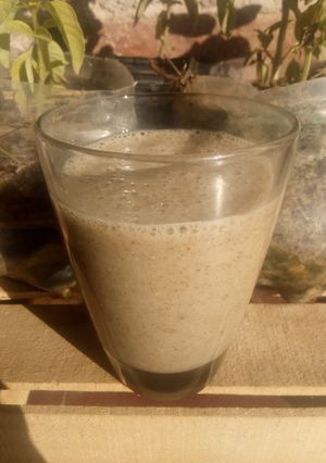 Una foto de Licuado de chía y banana 💯💯💯