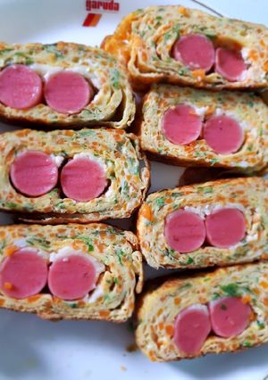 Foto resep Telur gulung sosis keju
