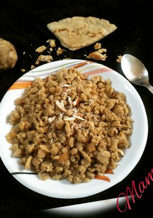 A picture of Sindhi-Jowar Kutti (Malida or churi).