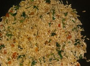 Una foto de Arroz Integral Colorido
