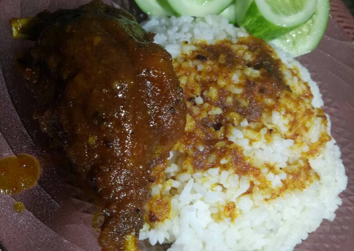 Nasi bebek madura