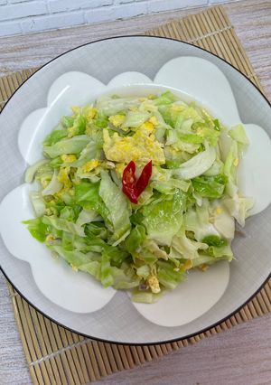 Foto resep Tumis Kubis Telur