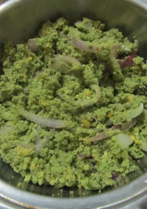 A picture of Pudina Coriander Chutney.