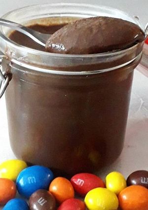 Une photo de Pâte à tartiner aux M&M'S