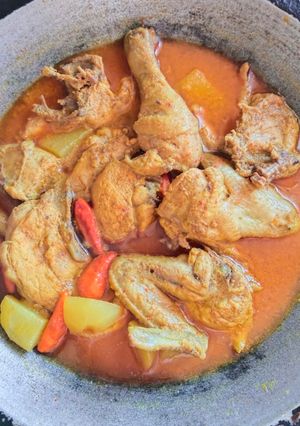 Foto resep Ayam Masak Kari
