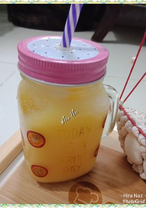 A picture of Mango shake.