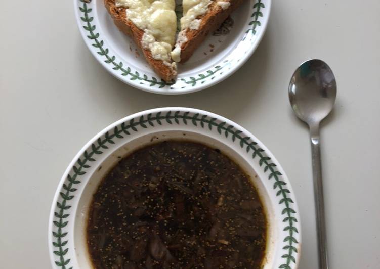 Recipe of Any-night-of-the-week Red Onion Soup
