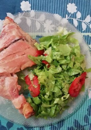 Una foto de Pollo al limón