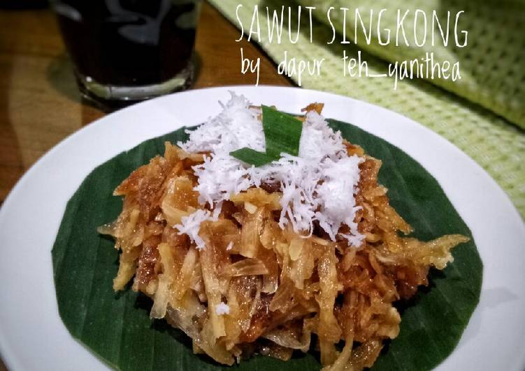 Resep Sawut Singkong Enak, Simple &amp; Murah Meriah 😃 yang Menggugah Selera