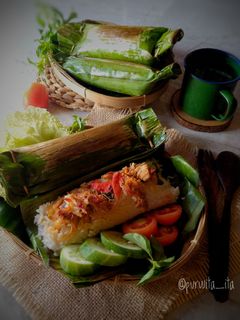 Foto resep Nasi Bakar Ayam Kemangi