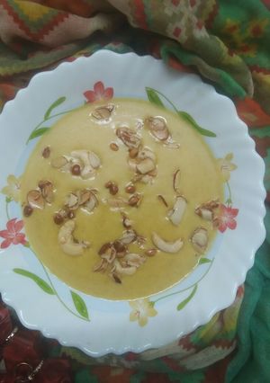 बेसन की खीर (Besan ki kheer recipe in Hindi) रेसिपी मुख्य फोटो