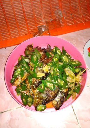 Foto resep Ikan mas cabe ijo