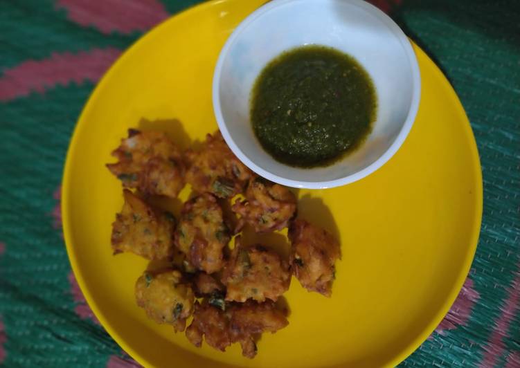 Recipe of Quick Leftover Dailya Pakoda Recipe