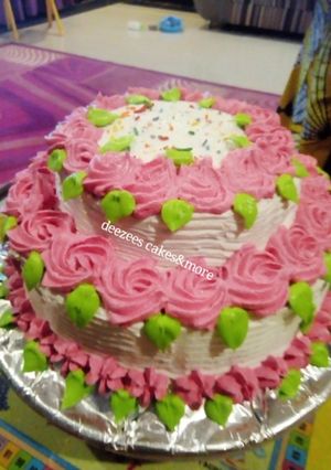 A picture of Red velvet whipped cream.