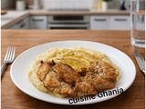 بطاطا مهروسة بالإسكالوب