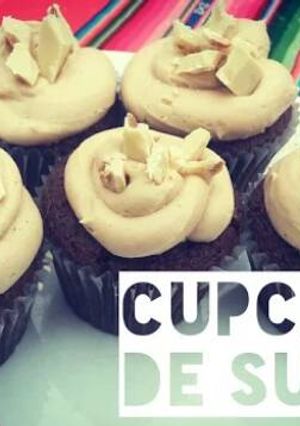 Una foto de Cupcakes de chocolate con maní (Sublime!)
