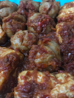 Foto resep Tahu baso sambal mercon