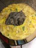 Egg noodle ring
