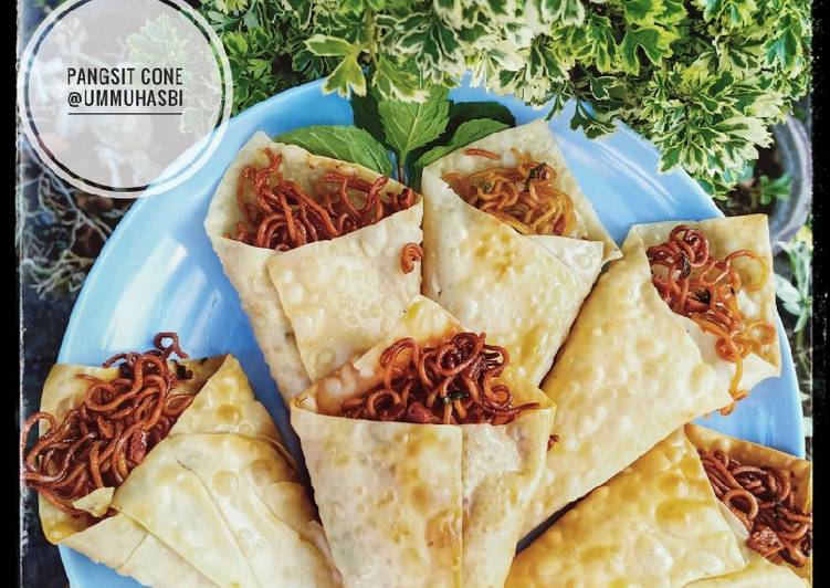 Resep Pangsit Cone, Enak Banget