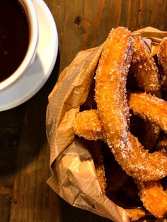 Una foto de Churros caseros