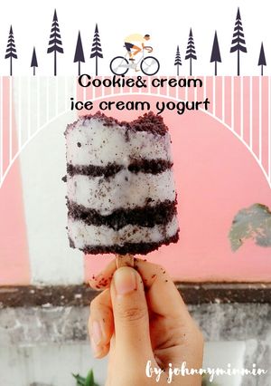 รูปของ Cookie&cream ice cream yogurt(วัตถุดิบ2อย่าง)
