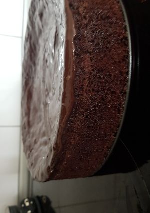 صورة لوصفة كيكة الشوكولاته