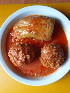 Paradicsomos húsgombóc recept fotója