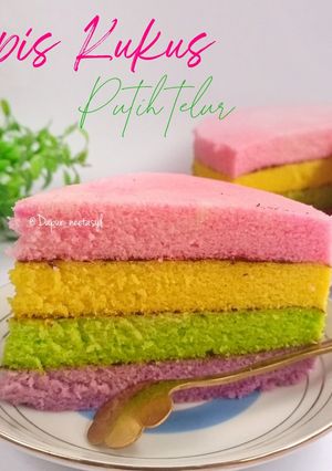Foto resep Lapis Kukus Putih Telur