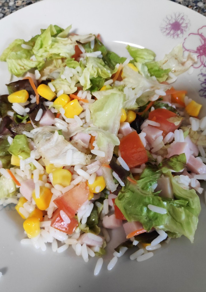 Una foto de Ensalada de arroz