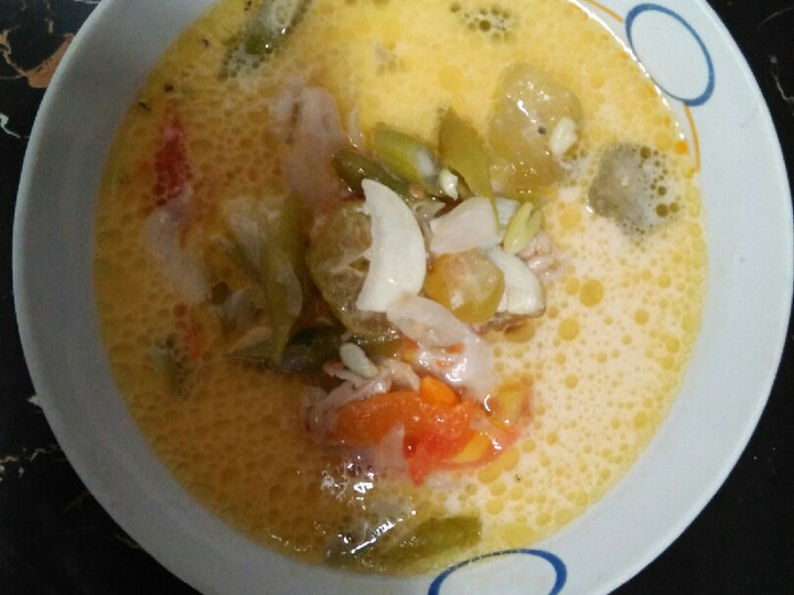 Resep Garang asem ayam santan tanpa dibungkus, Enak Banget