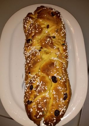 Foto di Colazione con la treccia soffice