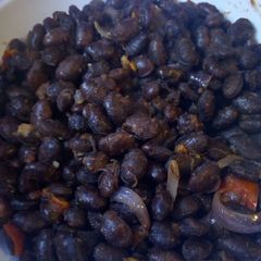 Njahe dry fried (black beans)#localfoodcontest Nairobi east A picture of Njahe dry fried (black beans)#localfoodcontest Nairobi east.