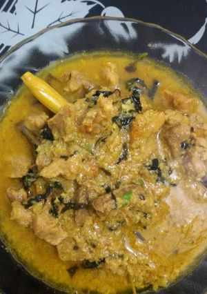 Foto resep Babi kuning kemangi