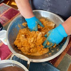 A picture of Masa for  Tamales.