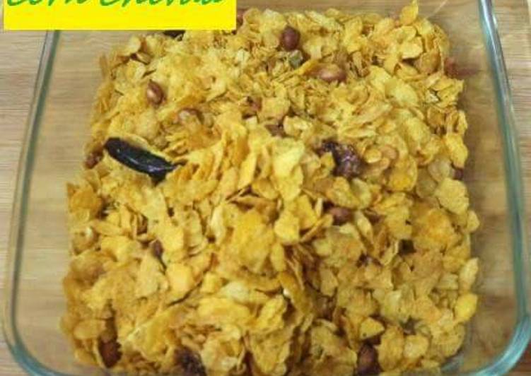 Simple Way to Make Perfect Cornflakes chivda