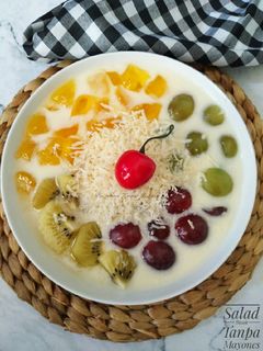 Foto resep Salad Buah Tanpa Mayones