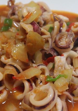 Foto resep Cumi Saos Padang
