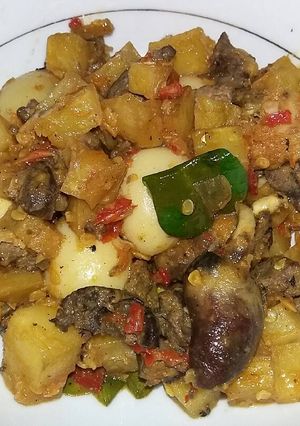 Foto resep Sambal Goreng Kentang Ampela Telur Puyuh