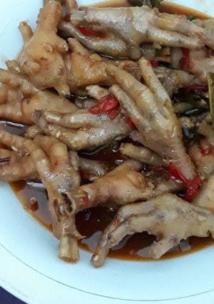 Foto resep Ceker pedas