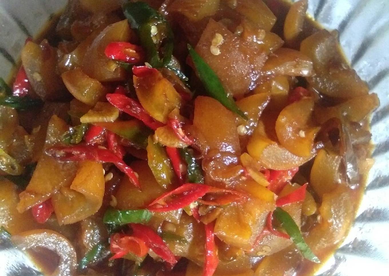 Kikil Tumis Pedas