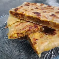 Mughlai paratha A picture of Mughlai paratha.