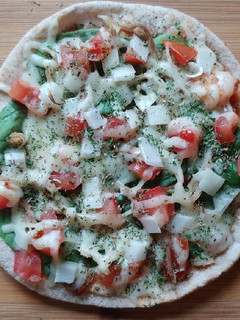 A picture of Pita Pizza.