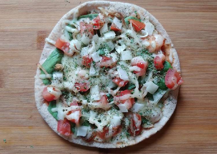 Simple Way to Make Award-winning Pita Pizza