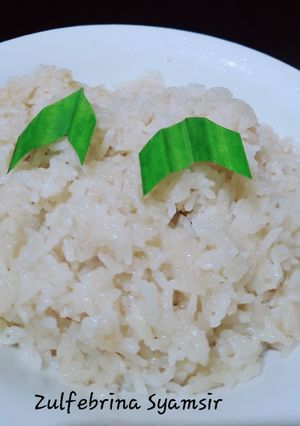 Foto resep Nasi Lamak/Ketan Rice Cooker