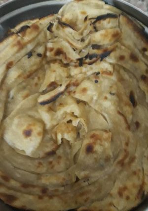A picture of Lachha Parantha.