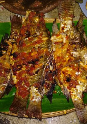 Foto resep Gurame Bakar Pedas