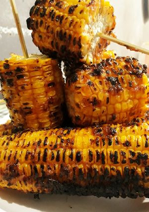 Foto resep Jagung Bakar Pedas Manis (Simple & Enak)