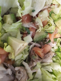 Una foto de Ensalada yucateca de salpicón de carne a la naranja agria