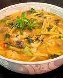 Canh bồng khoai nấu ốc đá
